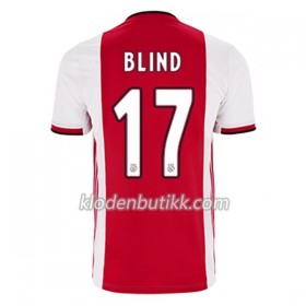 AFC Ajax Daley Blind 17 Hjemme Fotballdrakt 2019-2020 Kortermet